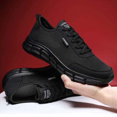 Men Outdoor Mesh Light Sneakers Fashion-Comfortable Footwear Shoes 1