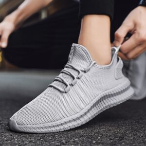 Men Casual Mesh Comfortable Walking Footwear Sneaker - Running Sport Shoes 6